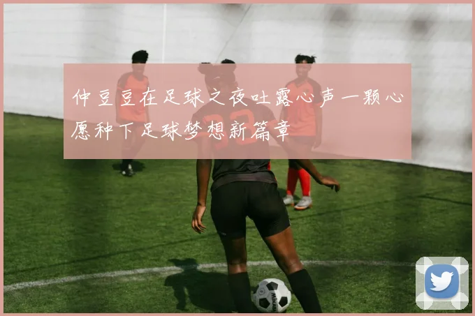 仲豆豆在足球之夜吐露心声一颗心愿种下足球梦想新篇章